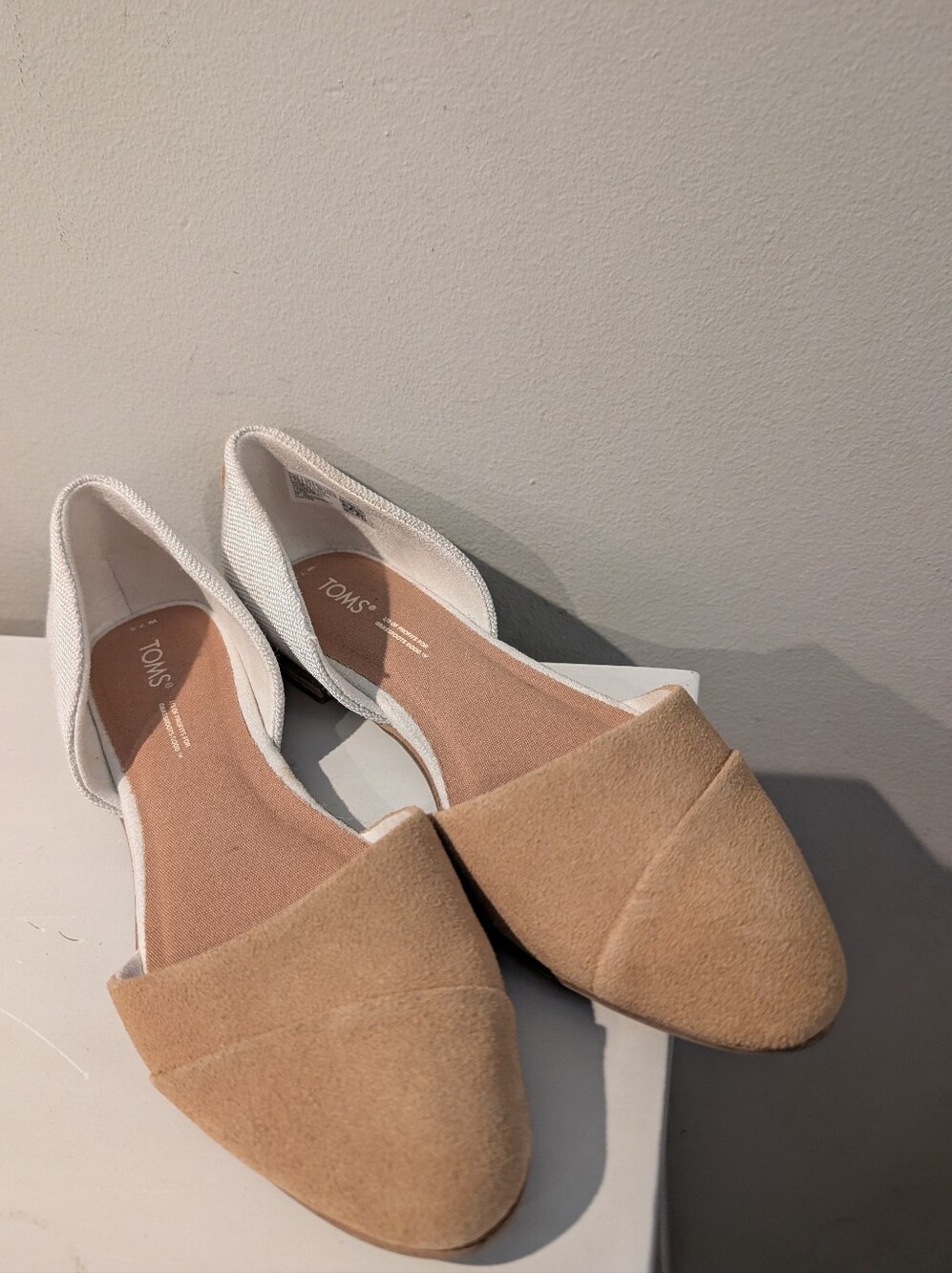Toms Jutti Dorsay Ballet Shoes Size 7.5